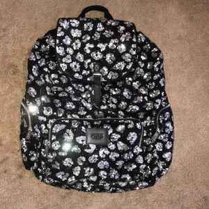 Cheetah Print Sequin PINK Book Bag
